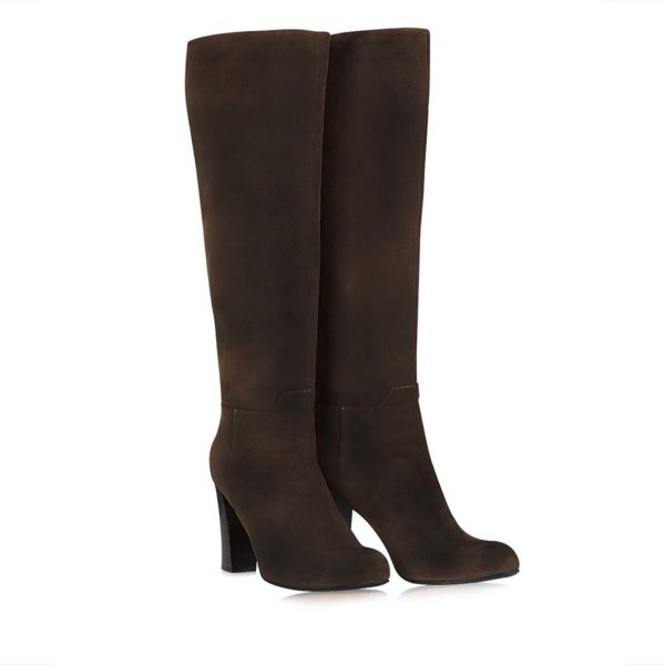 BROWN KNEE HIGH BOOTS